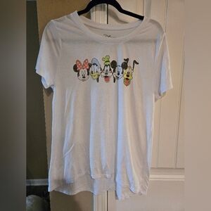 Disney White Short Sleeve Tee sz XXL